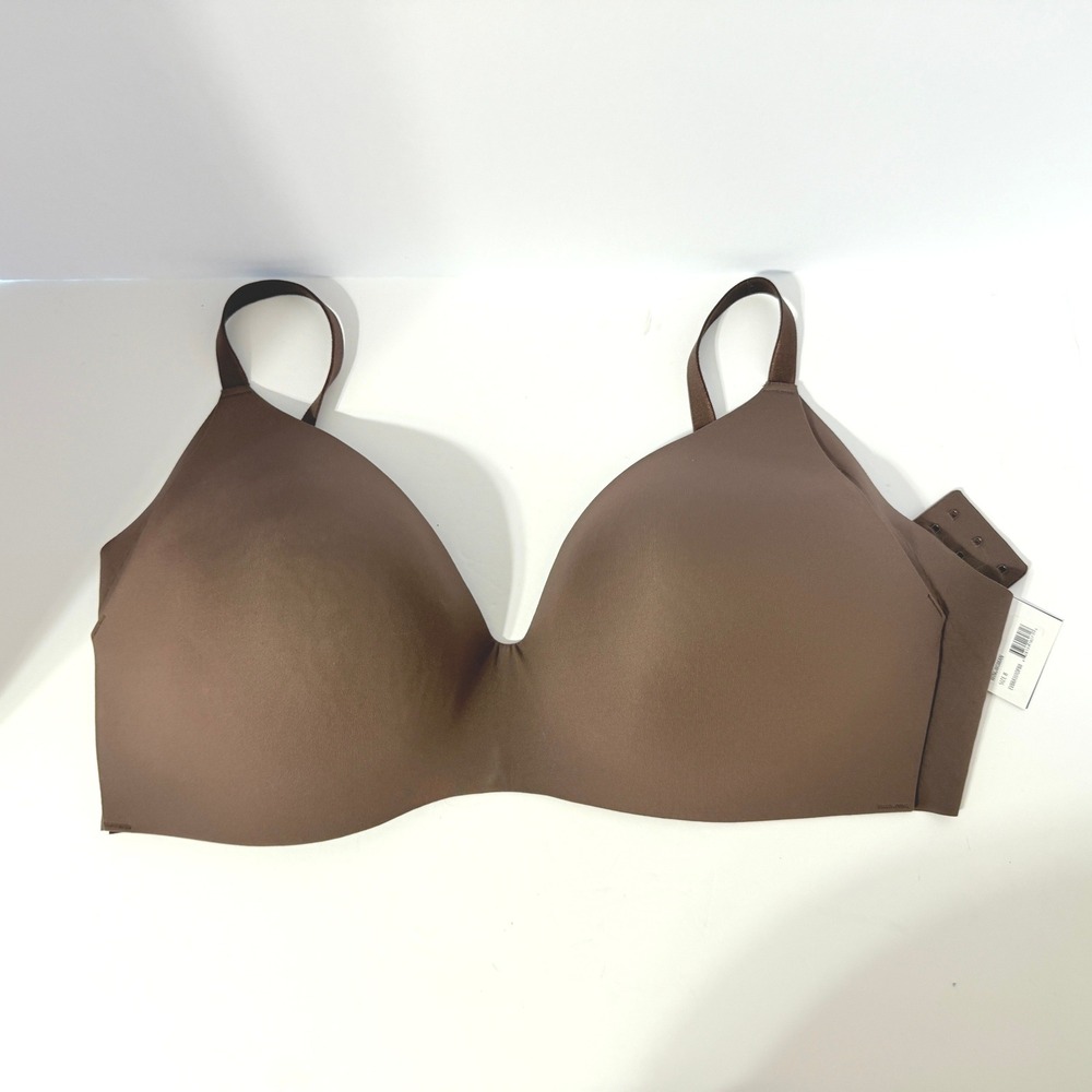 Knix WingWoman Contour Wireless Bra Brown Size 8 EVBRA101DPB8 NWT